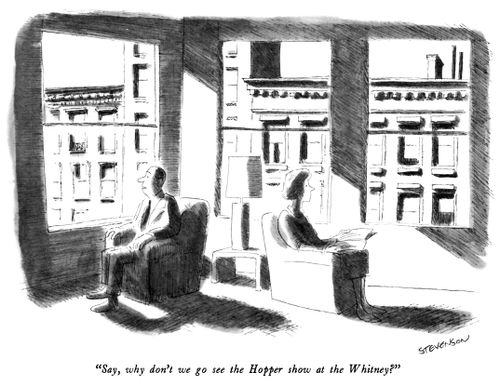 "Say, why don't we go see the Hopper show at the Whitney?"