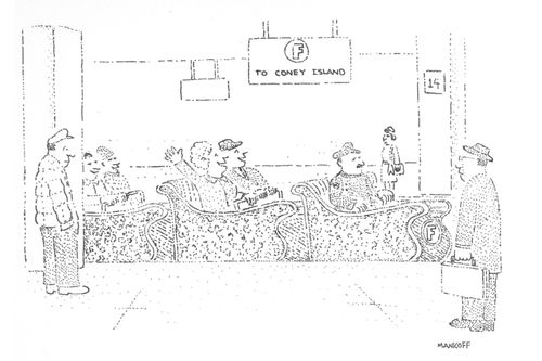 A subway to Coney Island.