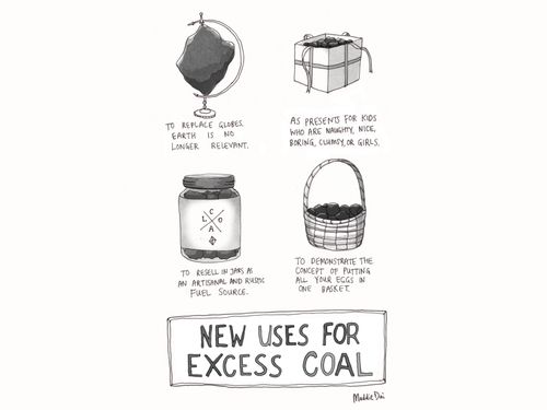 New uses for excess coal