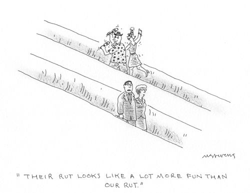 "Their rut looks like a more fun than our rut."