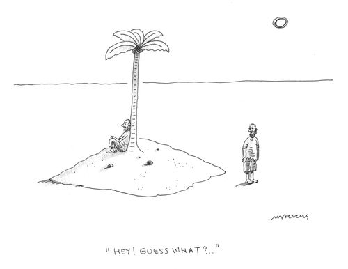 "Hey! Guess what?. . ."
