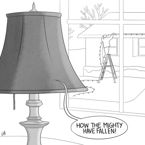"How the mighty have fallen!"