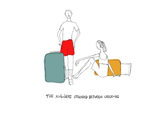 The Airbnbers Stranded Between Check-ins
