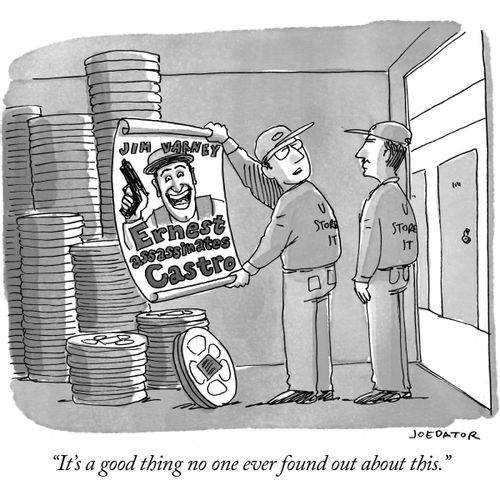 "It's a good thing no one ever found out about this."