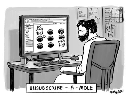 Unsubscribe-a-mole