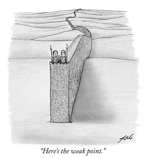 "Here's the weak point."