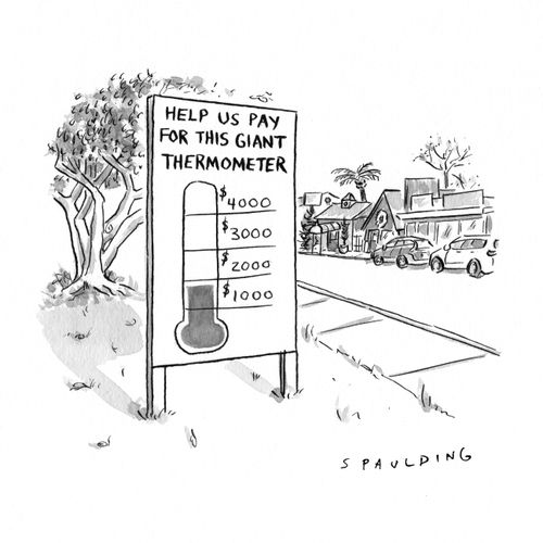 Help us pay for this giant thermometer