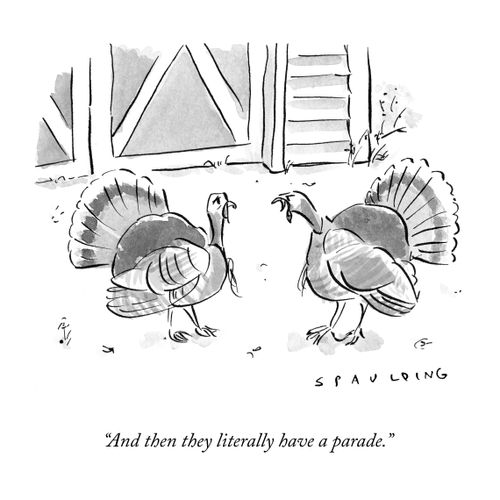 "And then they literally have a parade."