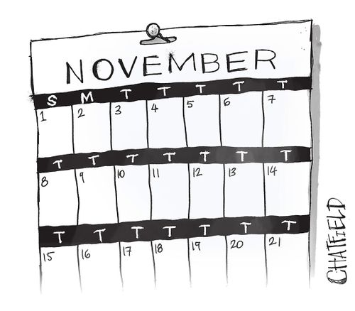 The longest Tuesday ever...