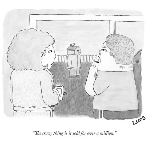 "The crazy thing is it sold for over a million."