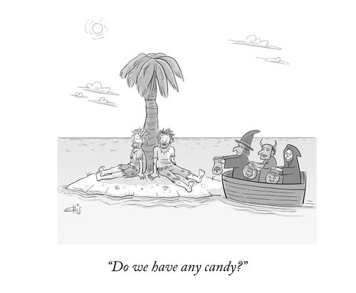 "Do we have any candy?"