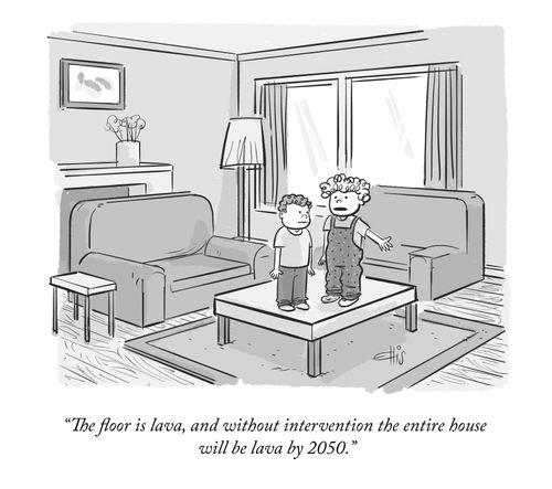 "The floor is lava, and without intervention the entire house will be lava by 2050."