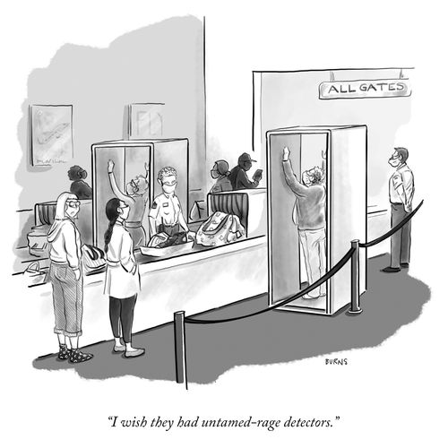 "I wish they had untamed-rage detectors."