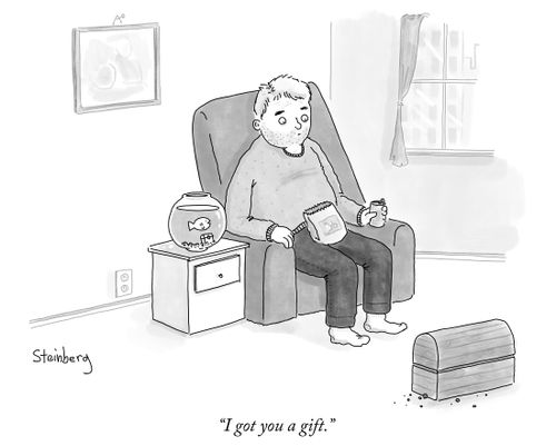 "I got you a gift."