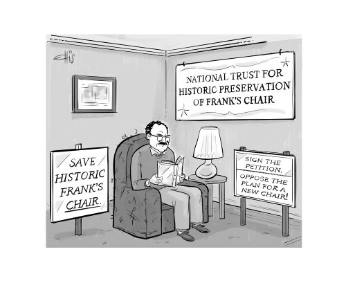 National Trust for Historic Preservation of Frank's Chair
