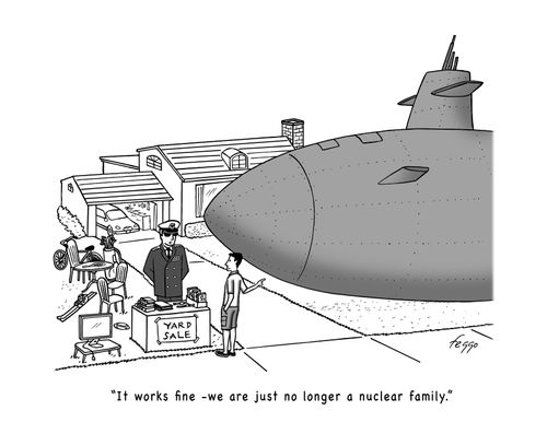 "It works fine - we are just no longer a nuclear family."