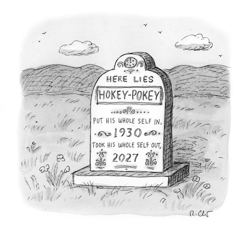 Here lies Hokey-Pokey
