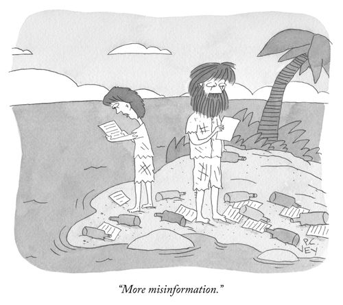  "More misinformation."