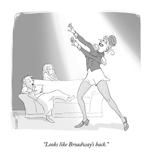"Looks like Broadway's back."