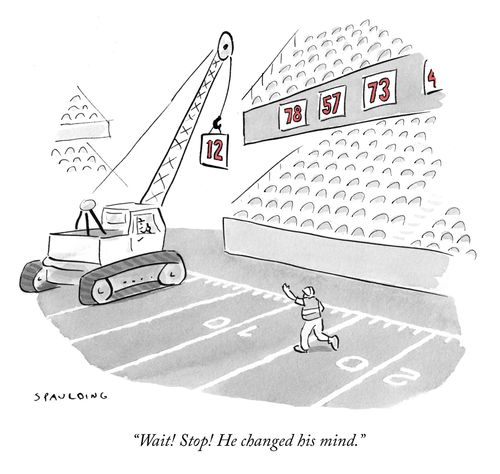 "Wait! Stop! He changed his mind."