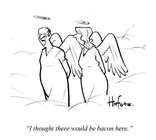 "I thought there would be bacon here."