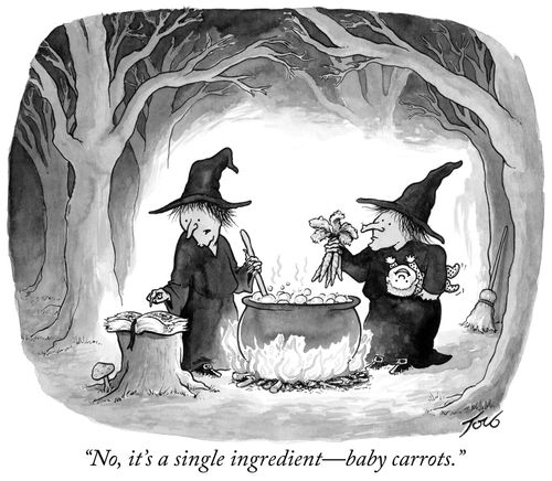 "No, it's a single ingredient - baby carrots."