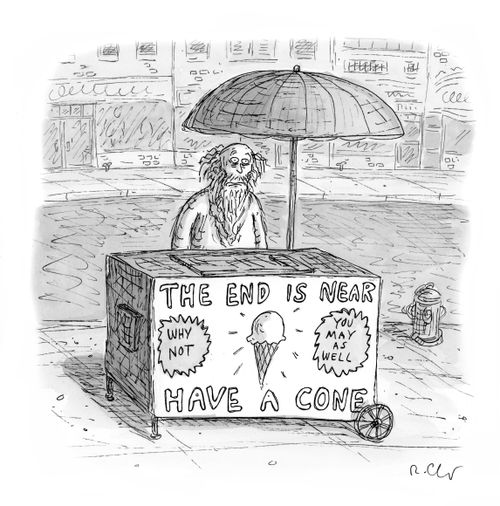 The End is Near. Have A Cone.