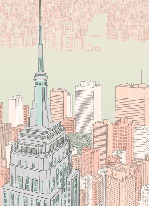 Manhattan Cat atop the Empire State