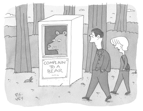 Complain to a bear