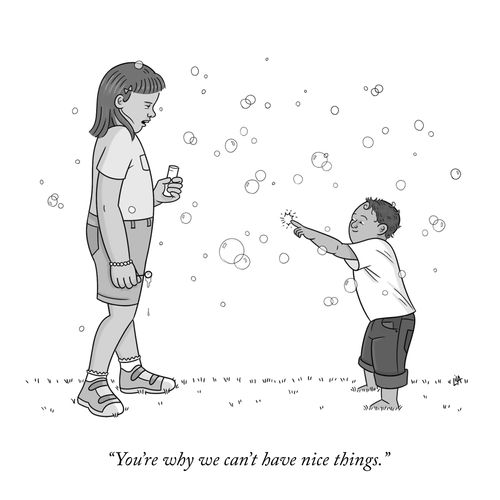 "You're why we can't have nice things."