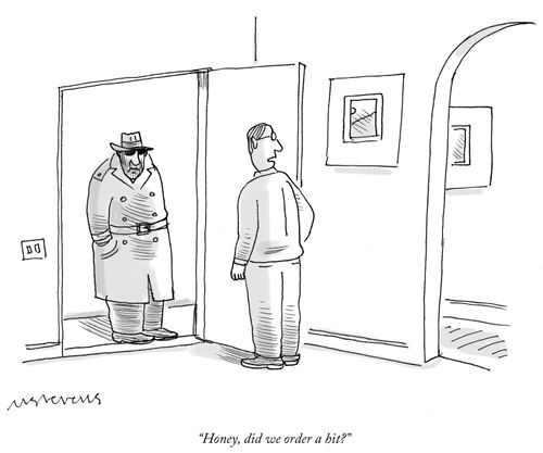 "Honey, did we order a hit?"