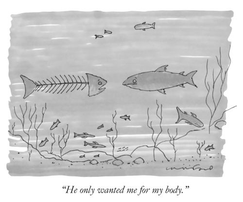 "He only wanted me for my body."
