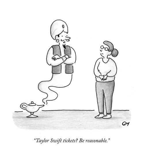 "Taylor Swift tickets? Be reasonable."