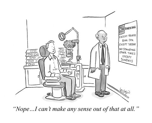 "Nope....I can't make any sense out of that at all."