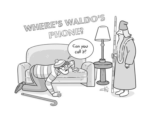 Where's Waldo's Phone?