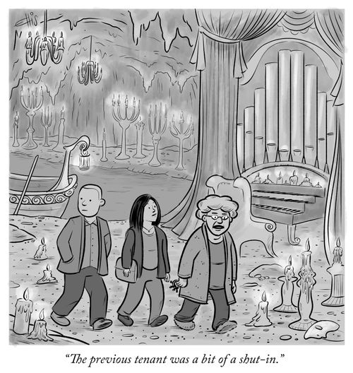 "The previous tenant was a bit of a shut-in."