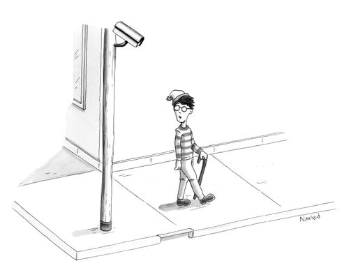 Waldo Caught on CCTV