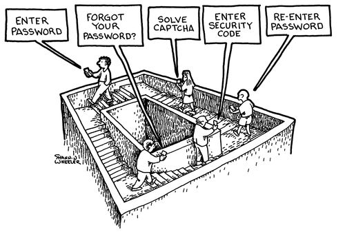 Enter Password/Forgot Your Password/Solve CAPTCHA/Enter Seucirty Code/Re-Enter Password