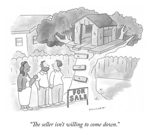 "The seller isn't willing to come down."