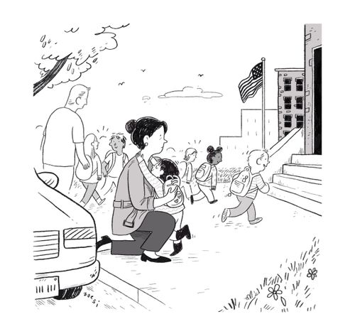 The Anxious School Drop Off