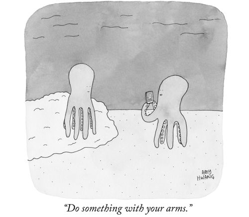 "Do something with your arms."