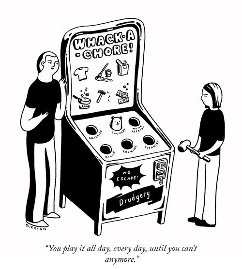 Whack-A-Chore: "You play it all day, every day, until you can't anymore."
