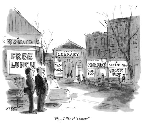 "Hey, I like this town!"