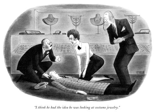 "I think he had the idea he was looking at costume jewelry."