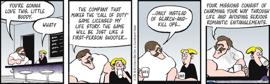 "The company that makes the 'Call of Duty' game licensed my life story..."
