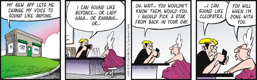 "My new app lets me change my voice to sound like anyone."