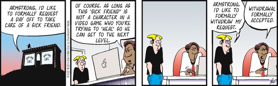 "Of course, as long as this 'sick friend' is ot a character in a video game who you're trying to 'heal' so he can get to the next level."