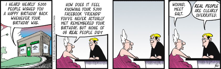 "Real people are clearly overrated."
