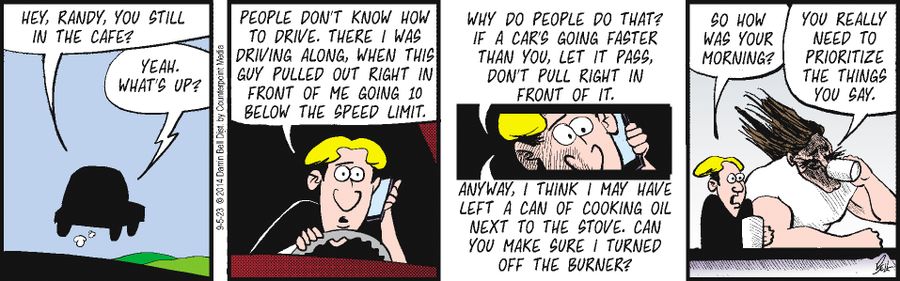 "You really need to prioritize the things you say."