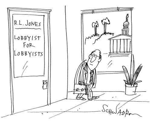 RL Jones - Lobbyist for Lobbyists.